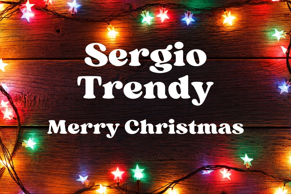 Sergio Trendy example