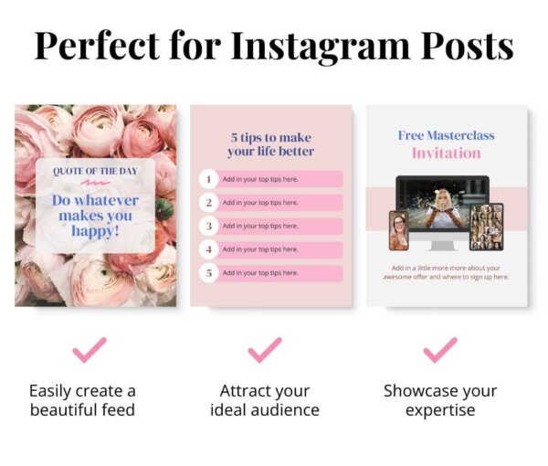 Love My Biz | Instagram Coaching Templates Kit - Image 3