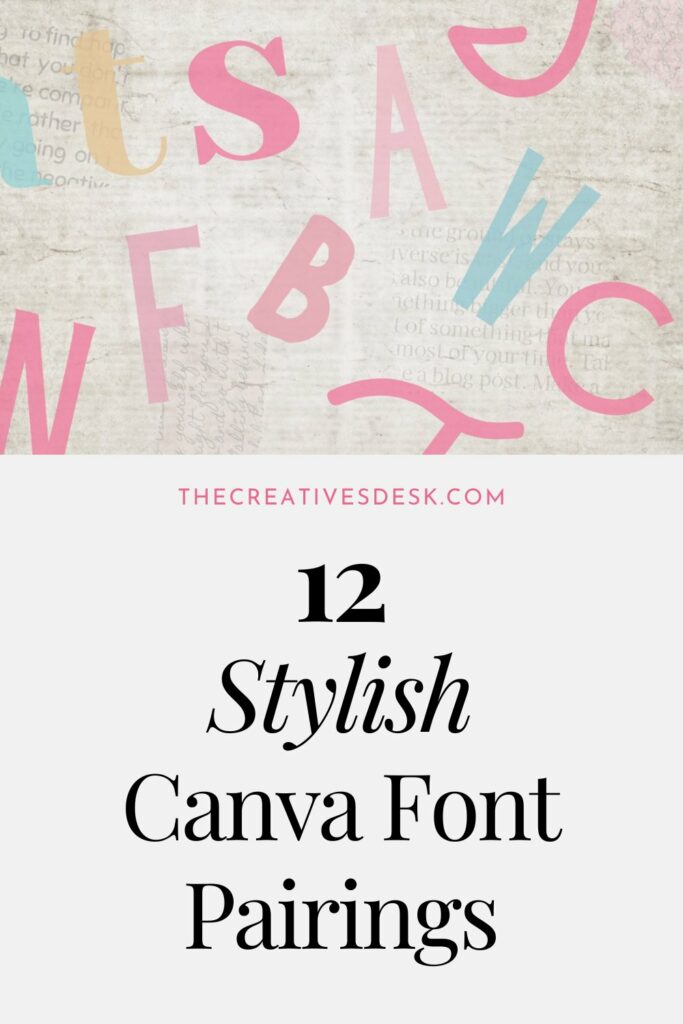 12 Stylish Canva Font Pairings