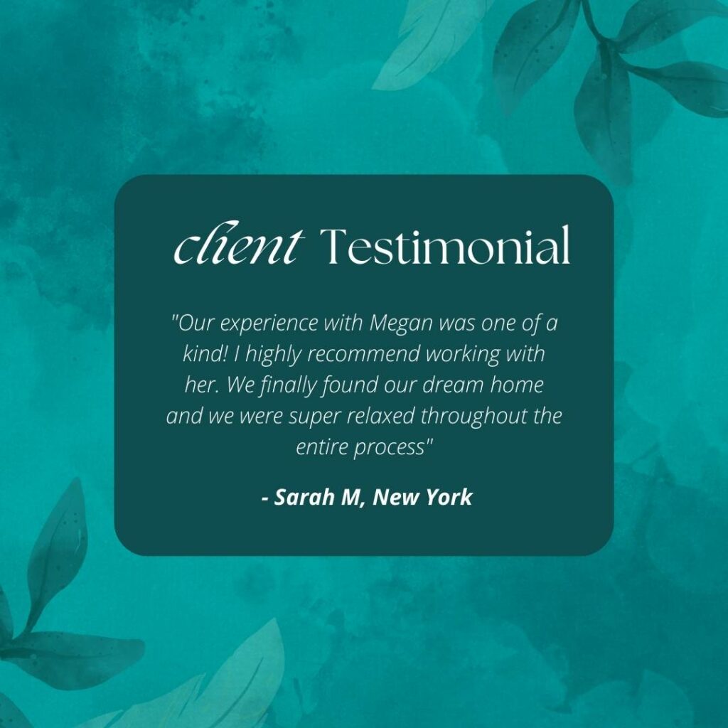 leafy green testimonial graphic