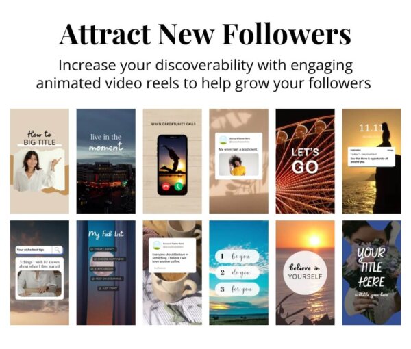 attract new followers with these engaging reels