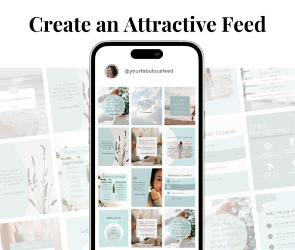 create an attractive feed